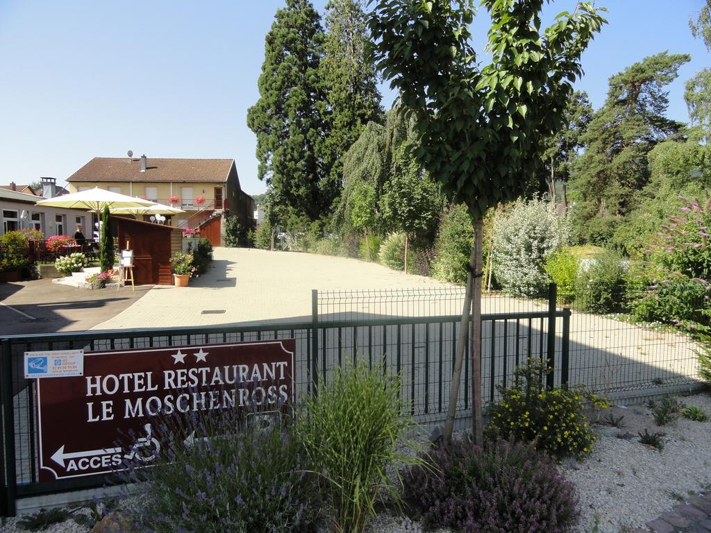 Hotel Restaurant Le Moschenross Thann Esterno foto