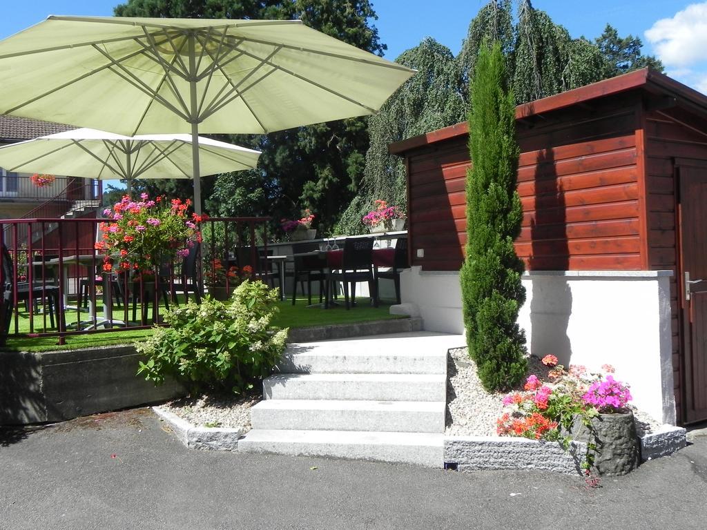 Hotel Restaurant Le Moschenross Thann Esterno foto